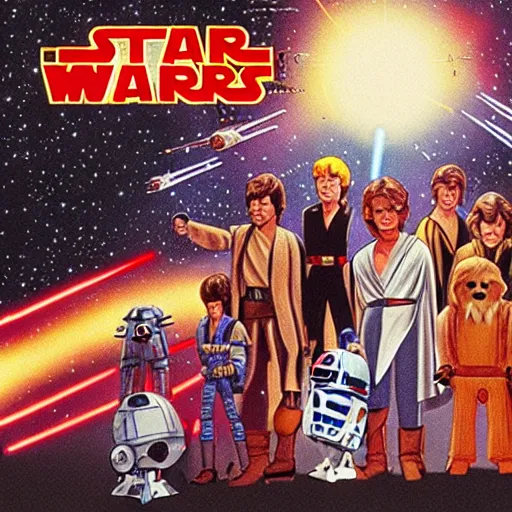 Image similar to star wars a new hope cartoon by mike judge, 4 k cinestill