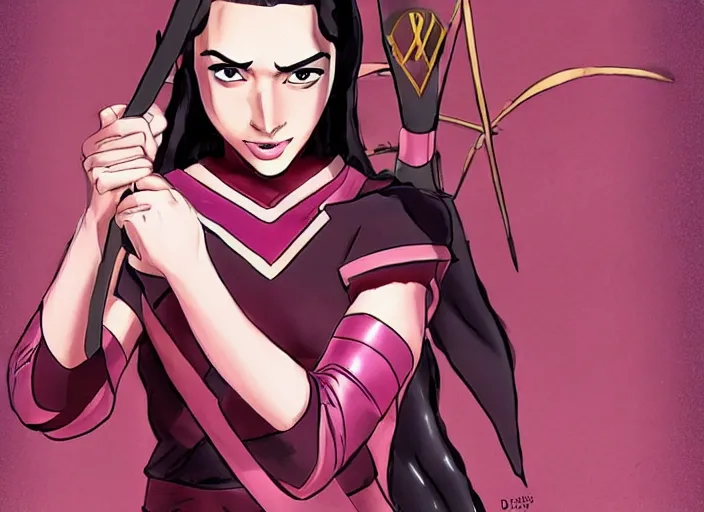 Prompt: gal gadot as nezuko from demon slayer