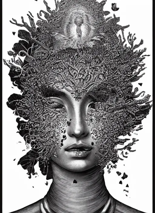 Prompt: Tea goddess painting by Dan Hillier, trending on artstation, artstationHD, artstationHQ, 4k, 8k