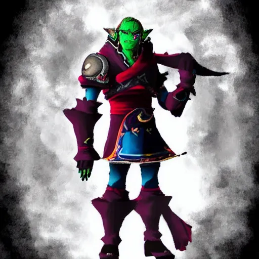 Image similar to Ganondorf from Ocarina of time kill Link from Breath of the wild