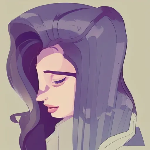 Prompt: sophie turner clean cel shaded vector art. shutterstock. behance hd by lois van baarle, artgerm, helen huang, by makoto shinkai and ilya kuvshinov, rossdraws, illustration,