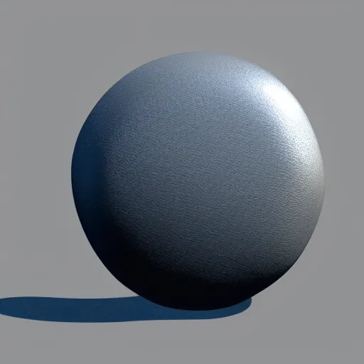 Prompt: videogame asset, a gray round pebble with a dark blue weight - scale symbol etched in the middle, unreal engine 5, videogame, artstation.