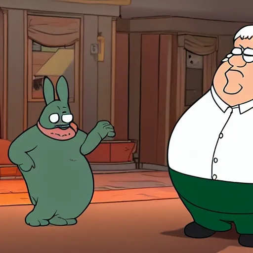 Image similar to big Chungus as Peter Griffin