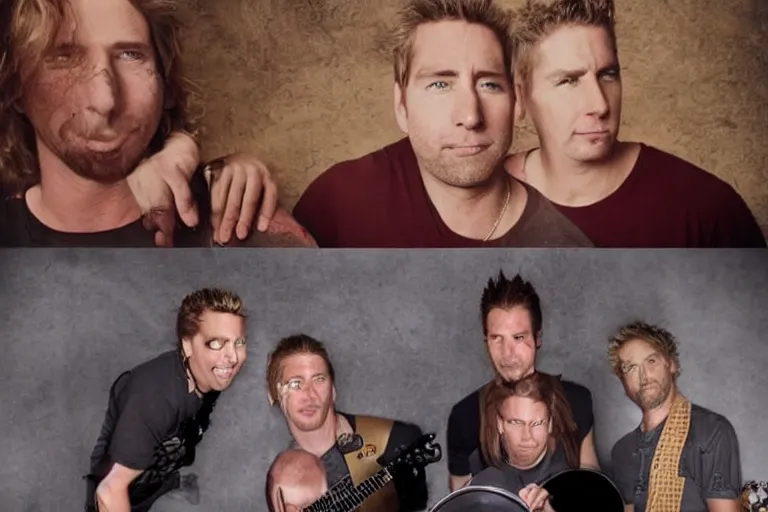 Image similar to nickelback photograph meme