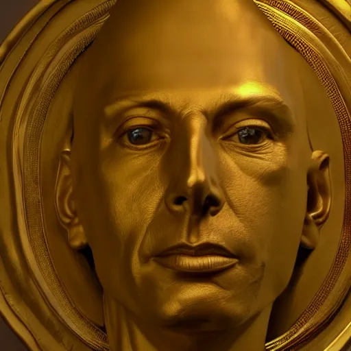 Prompt: hyperrealistic dslr film still of ( jeff goldblum ) disguised as gold doubloon, stunning 8 k octane comprehensive 3 d render, inspired by istvan sandorfi & greg rutkowski & unreal engine, perfect symmetry, dim volumetric cinematic lighting, extremely hyper - detailed, incredibly real lifelike attributes & flesh texture, intricate, masterpiece, artstation, stunning