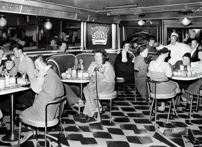 Image similar to diner, 1950s,jukebox