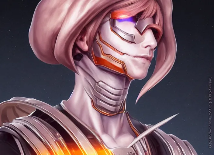 Image similar to fine details portrait of A sorcerer wielding a futuristic blast cannon, bust shot, concept art masterpiece by artgerm. 8k, sharp high quality in style of Shintaro Kago,