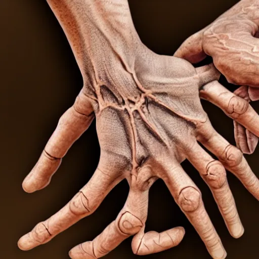 Image similar to award winner photo of anatomically correct hand ultrarealistic close up