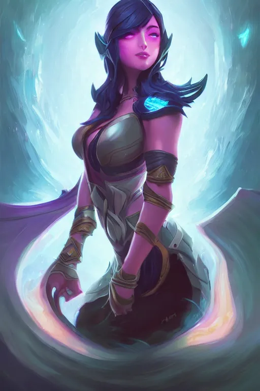 Prompt: irelia league of legends wild rift hero champions arcane magic digital painting bioluminance alena aenami artworks in 4 k design by lois van baarle by sung choi by john kirby artgerm style pascal blanche and magali villeneuve mage fighter assassin