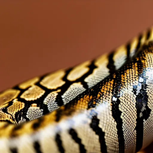 Prompt: macro photo of a cobra snake eye, 8k