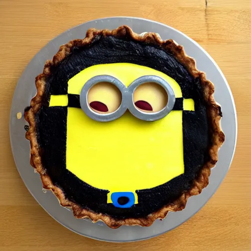 Image similar to minion pie