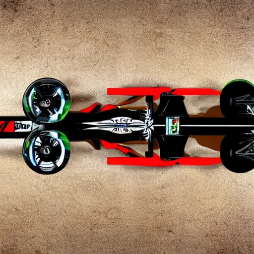 Prompt: 2 0 2 2 formula 1 car in the style of leonardo da vinci