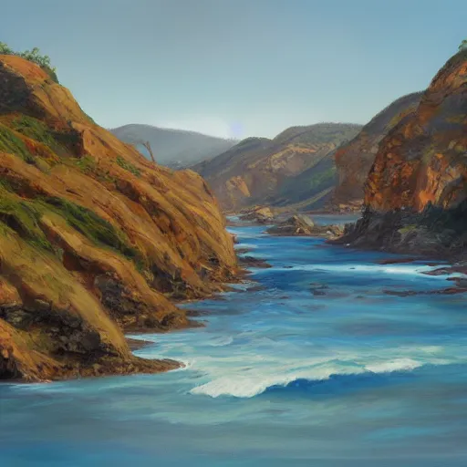 Image similar to Califórnia, artstation, oil Painting, ultradetailed, artstation