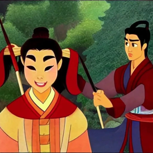 Image similar to still of xavi hernandez in mulan ( 1 9 9 8 )