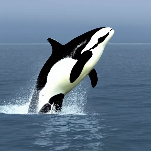 Image similar to orca photorealistic