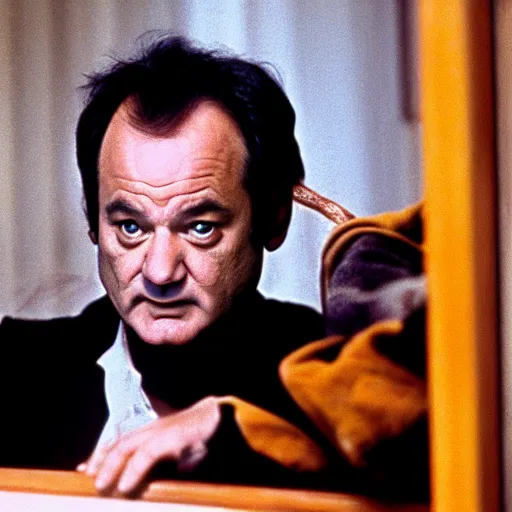 Image similar to bill murray in shining ( 1 9 8 0 )