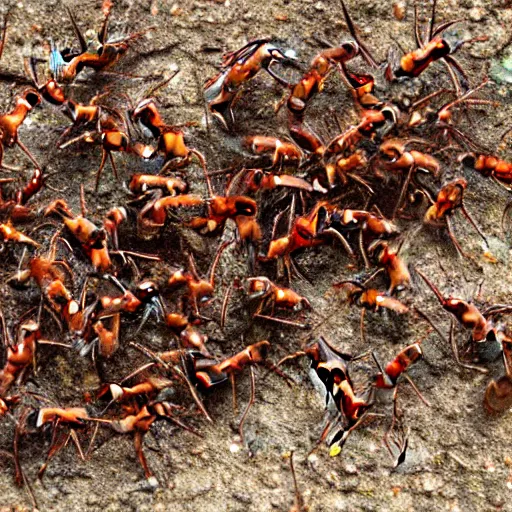 Image similar to camponotus vicinus swarm of ants t