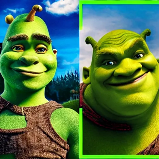 Image similar to Live action adaptation of Shrek (2041)