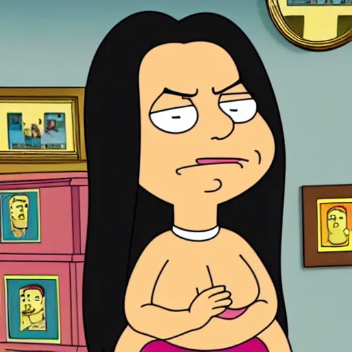 Image similar to kim kardashian in family guy