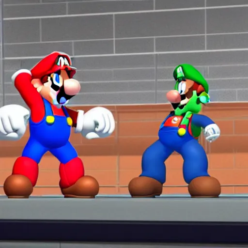 mario vs luigi nel calcio