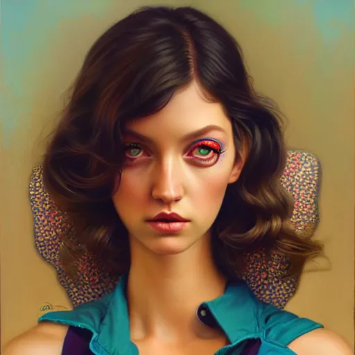 Image similar to portrait, Pixar style, by Tristan Eaton Stanley Artgerm and Tom Bagshaw.