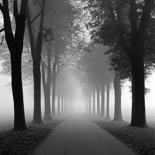 Image similar to british street in the fog, houses, 2006