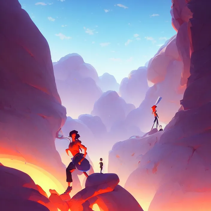 Prompt: digging to the centre of the earth, in marble incrusted of legends official fanart behance hd by jesper ejsing, by rhads, makoto shinkai and lois van baarle, ilya kuvshinov, rossdraws global illumination