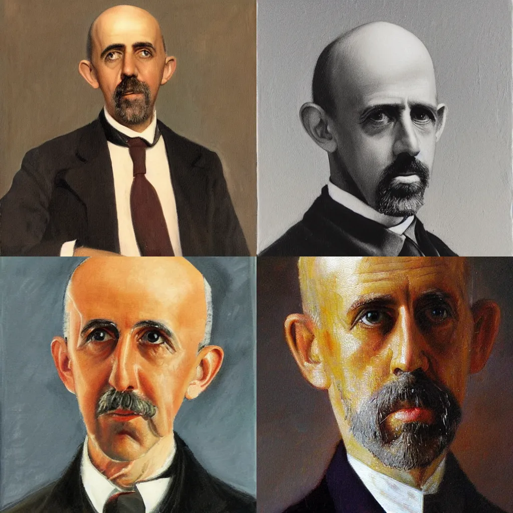 Prompt: renesaince painting of Tomáš Garrigue Masaryk