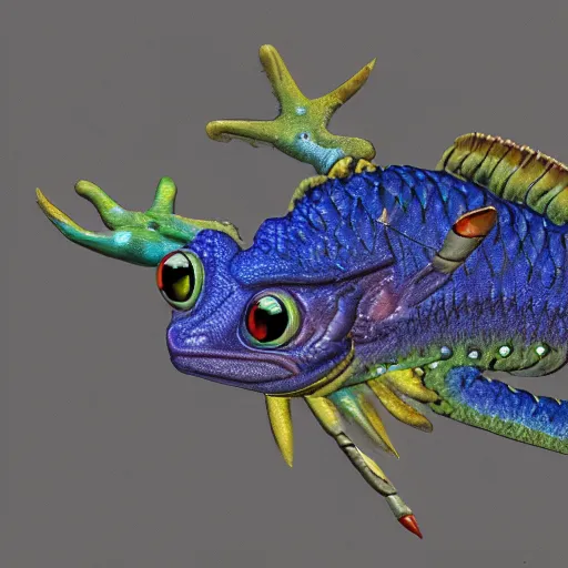 Image similar to working dragonet with computer photorealistic