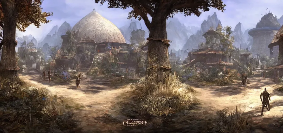 Prompt: concept art for the new elder scrolls game morrowind