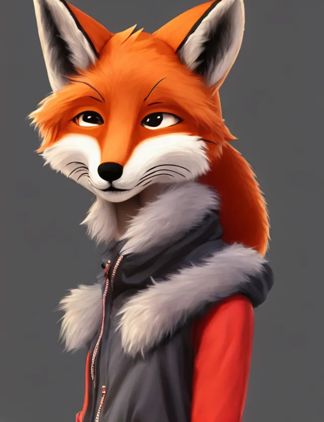 Prompt: cute young anthropomorphic male fox furry wearing a kigurumi | | cute - fine - face, pretty face, key visual, realistic shaded perfect face, fine details by stanley artgerm lau, wlop, rossdraws, james jean, andrei riabovitchev, marc simonetti, and sakimichan, trending on artstation