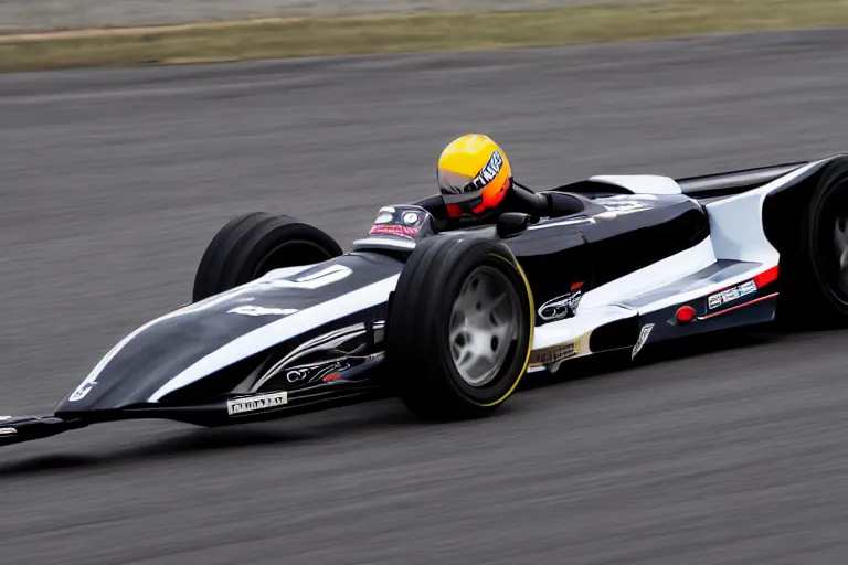 Image similar to 8 wheels racing car photo