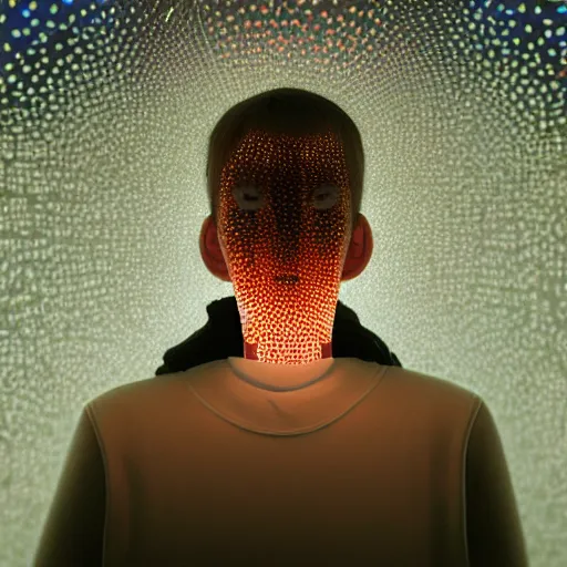 Prompt: utopian Galaxy, raf simons fashion couture, intricately detailed tiny humanoid inside a light bulb in the style of Emiliano Ponzi and Chris Ware, futuristic 1990s contemporary art, sci-fi,eye glass, inside view, humanoid pov, intricate artwork by Tooth Wu and wlop and beeple, octane render, trending on artstation, greg rutkowski very coherent symmetrical artwork, depth field, unreal engine, cinematic, hyper realism, high detail, octane cinema 4D render, A24 cinematography, 8k