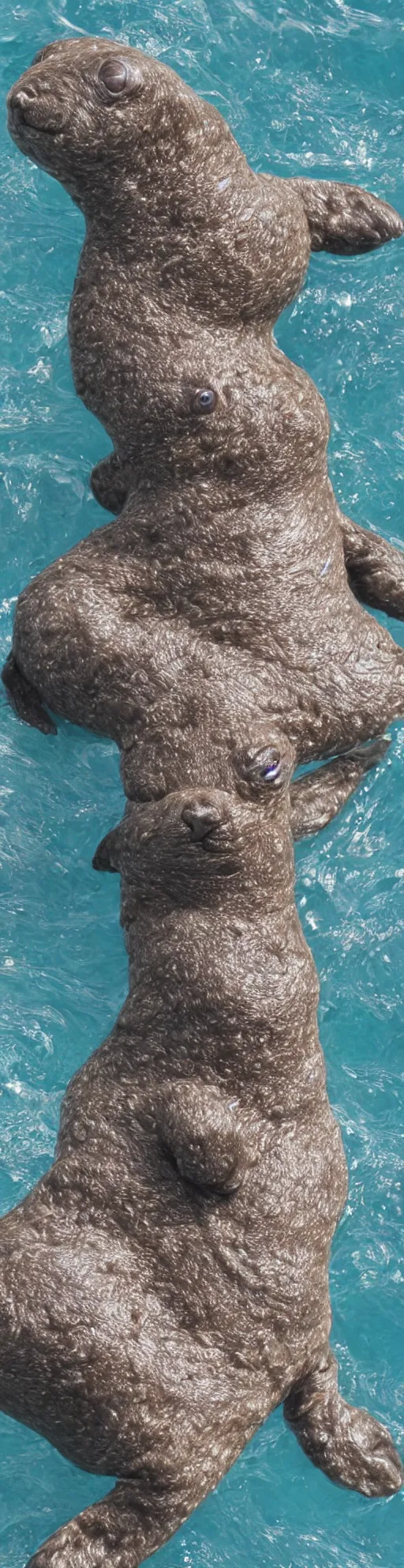 Prompt: a hyper realistic ultra realistic photograph of the infinity seal pup, highly detailed, 8k photograph