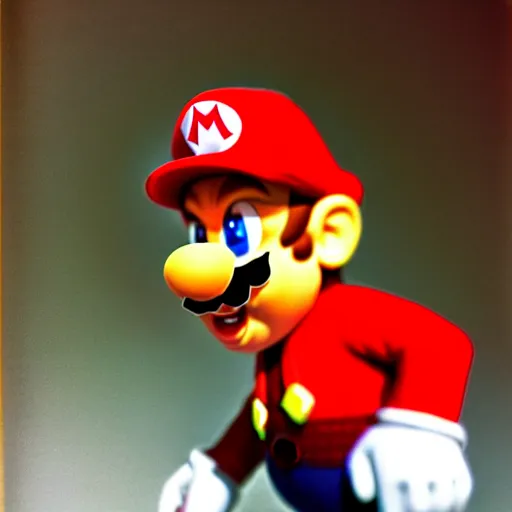 Image similar to uhd candid photo of hyperdetailed photorealistic donald trump dressed as super mario. correct face, cinematic lighting, photo by annie leibowitz, and steve mccurry.