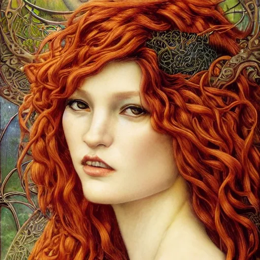 Prompt: realistic detailed face portrait of Elesky, a young redhaired woman playing the piano, by Karol Bak, Greg Hildebrandt, Jean Delville, and Mark Brooks, Art Nouveau, Neo-Gothic, gothic, rich deep moody colors The seeds for each individual image are: [2494430636, 1032106751, 2063300223, 3127318783, 2806927615, 1614572159, 3237315913, 4237549348, 2995599206, 694098747, 1678823558, 1457177054]