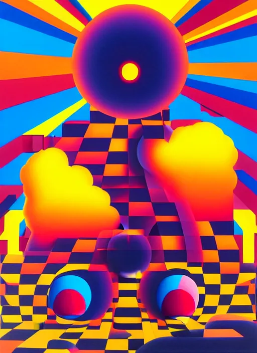 Prompt: big cartoon explosion by shusei nagaoka, kaws, david rudnick, airbrush on canvas, pastell colours, cell shaded!!!, 8 k