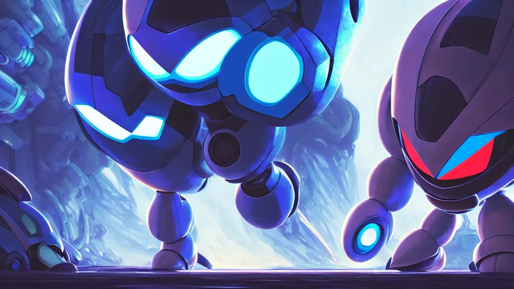 Image similar to megaman zero, studio ghibli, pixar and disney animation, sharp, rendered in unreal engine 5, highly detailed, digital painting, artstation, hollow knight, smooth, sharp focus, illustration, wide angle, wallpaper, splash art, promo art, dramatic lighting, art by artgerm and greg rutkowski and bo chen and jin xiaodi