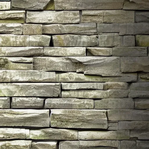 Image similar to a painterly stylized stone cladding texture