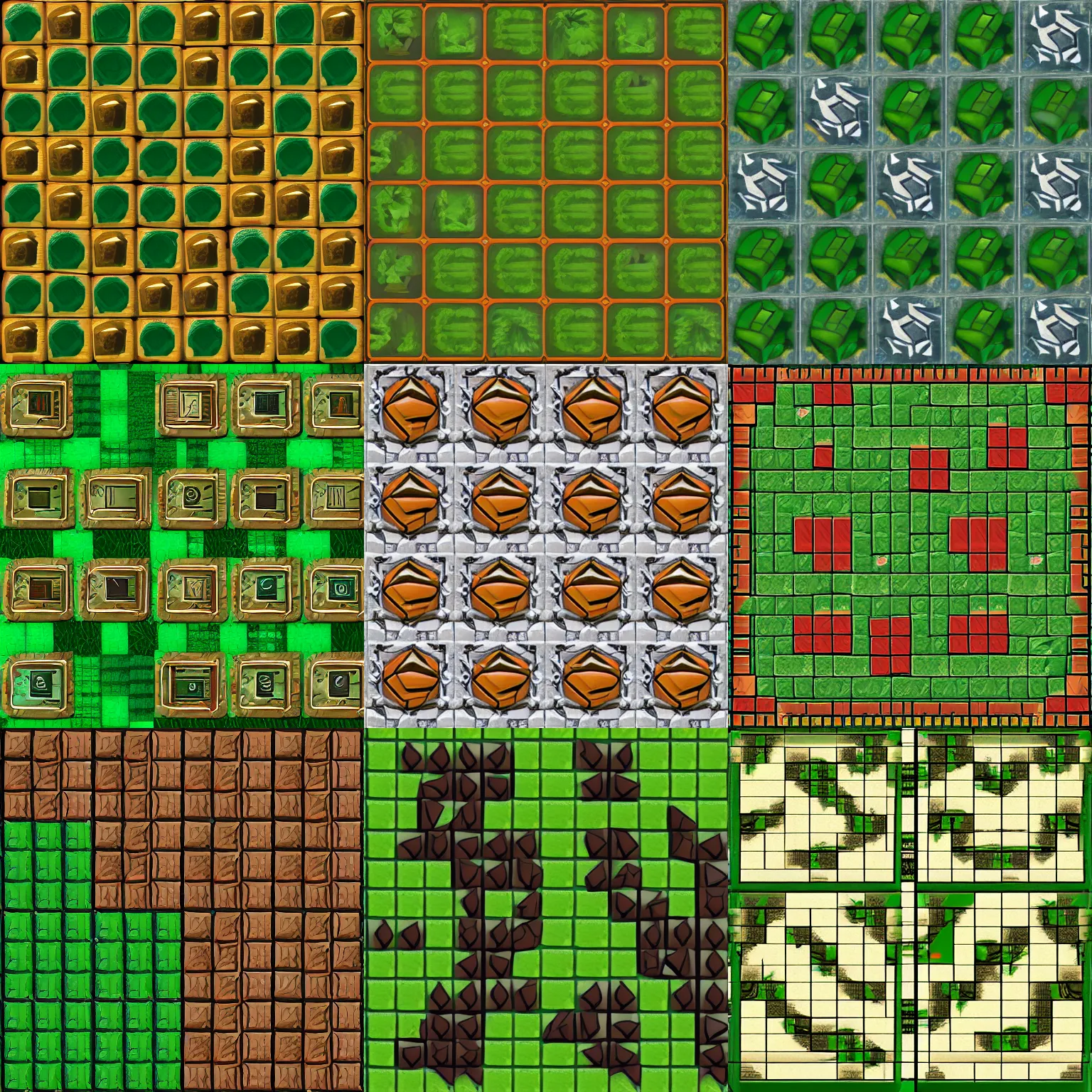 Prompt: jungle hex tile for a civilization building turn based game