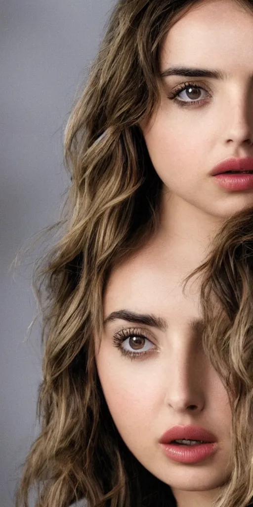 Image similar to ana de armas portrait, film still,