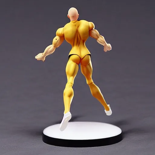 Prompt: saitama figurine
