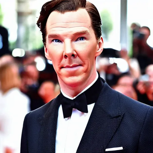 Prompt: benedict cumberbatch is an egg, highly detailed, extremely high quality, hd, 4 k, 8 k, professional photographer, 4 0 mp, lifelike, top - rated, award winning, realistic, detailed lighting, detailed shadows, sharp, no blur, edited, corrected, trending