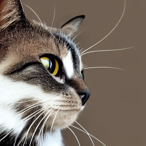 Image similar to photo of ornithorinic cat, realistic