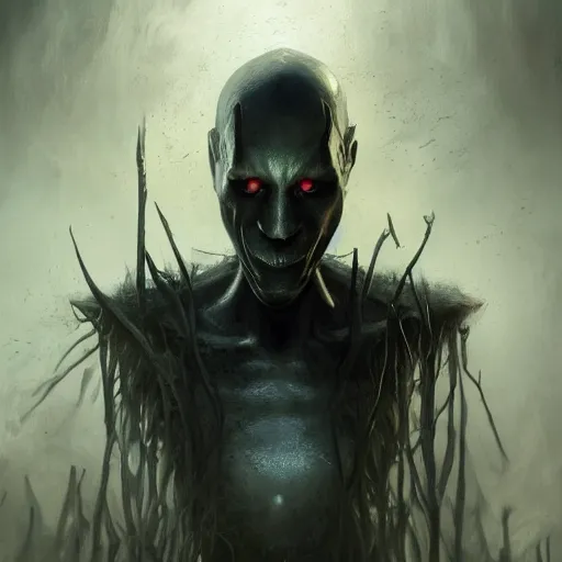 Prompt: portrait of slender blackman assassin. Epic fantasy. hyperrealism. symetric face cinematic top lighting, insanely detailed and intricate, face by wlop, Frank frazeta, Lucas Graciano Boris Vallejo. Character Art. High Fantasy. golden ratio, symmetric matte painting, cinematic, trending on artstation, deviantart and cgsociety, 8k, high resolution