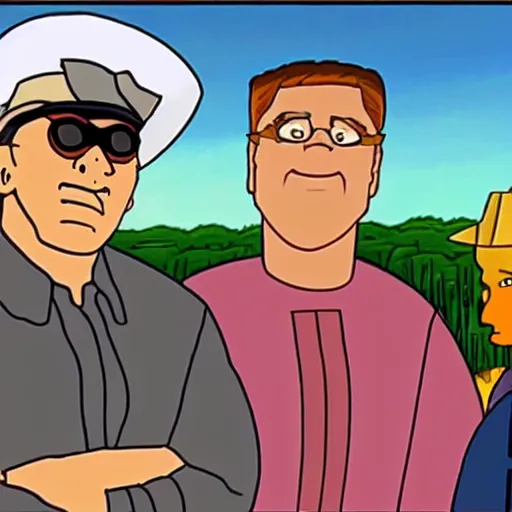 a still of from king of the hill crossover with the, Stable Diffusion