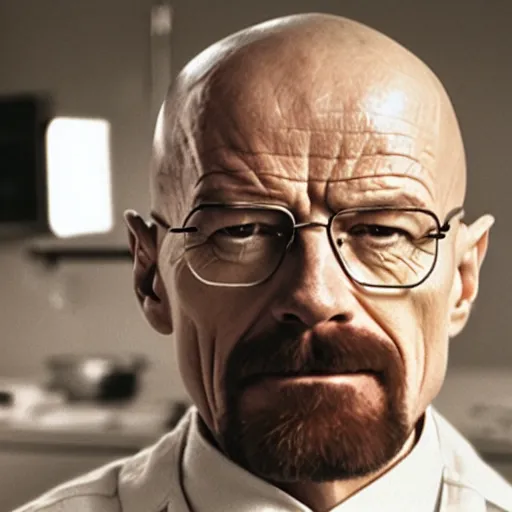 Prompt: walter white experimenting with nft's