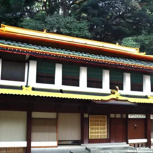 Image similar to art deco traditional japanese building