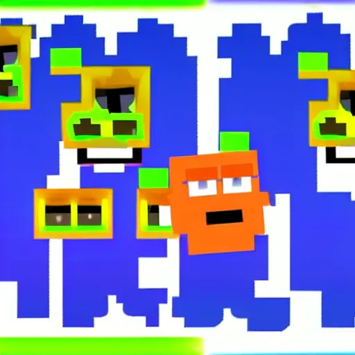 Image similar to Joe Biden in Geometry dash