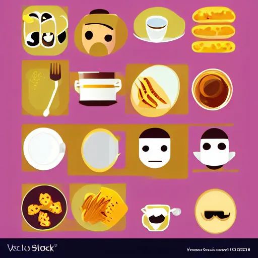 Image similar to face icon vector minimalist breakfast at tiffany's tomine, adrian